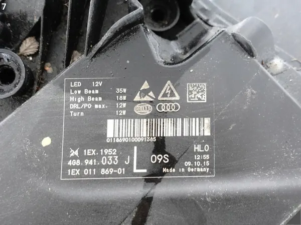 AUDI A7 S7 4G8 C7 LIFT 14-18 FARO FULL LED IZQUIERDO image 8