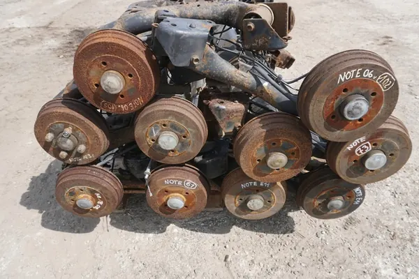 NISSAN NOTE E11 Trave di Sospensione Posteriore 2006-2012 55501BC64B image 4