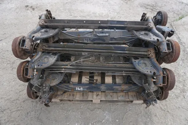 NISSAN NOTE E11 Trave di Sospensione Posteriore 2006-2012 55501BC64B image 8