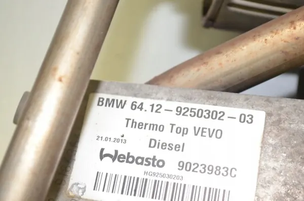 Webasto-lämmitin OEM 64129250302 BMW 5 Touring F11:lle image 6