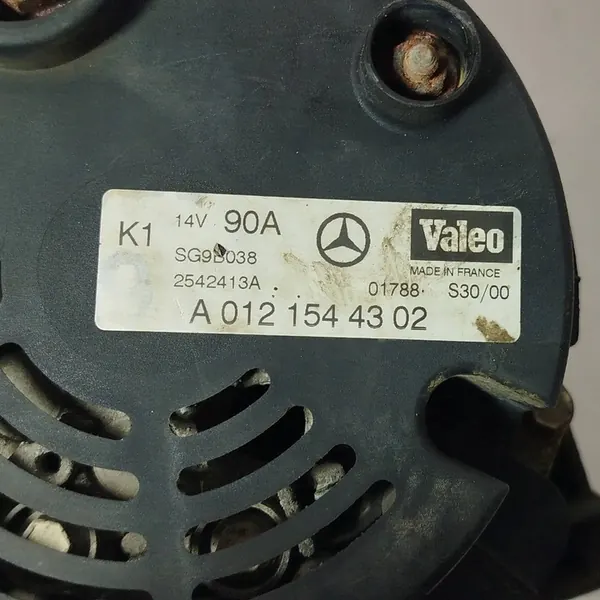ALTERNATOR MERCEDES C-KLASA W203 2.7 CDI A012 154 43 02 image 7