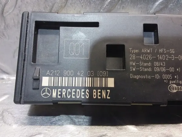 Module de frein à main Mercedes-Benz OEM A2129004203 image 4