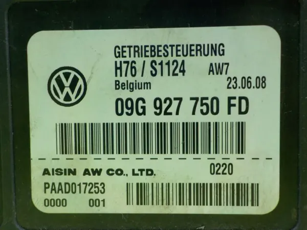 OEM 09G927750FD versnellingsbakmodule gebruikt image 4