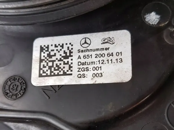 Vattenpump MERCEDES-BENZ E (W212) 1.8L bensin image 2