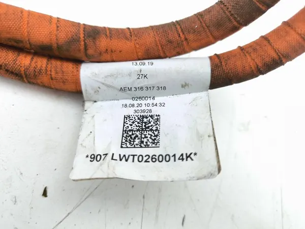 Volkswagen ID.3 2020 Korkeajännitekaapeli OEM 316317318 image 6