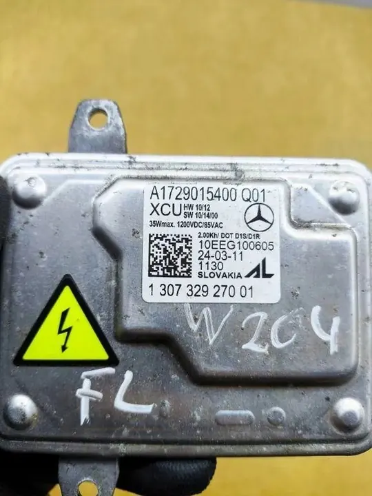 Navigation Screen MERCEDES-BENZ C (W204) A1729015400 image 4