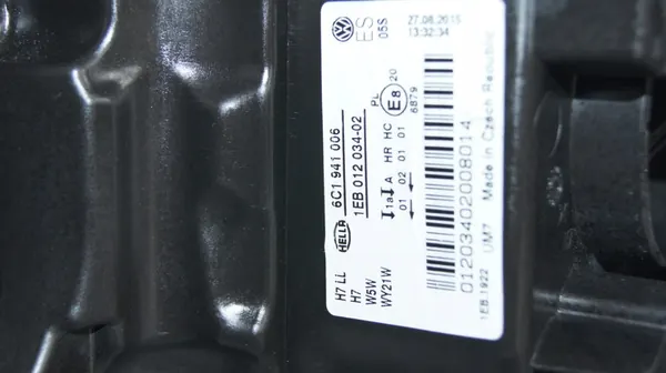 Farol dianteiro esquerdo VW Polo V 6C1941005 image 7