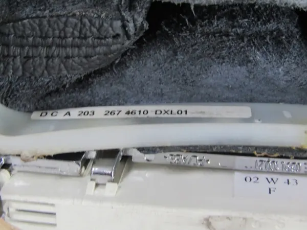 Pomo de cambio Mercedes Clase C W203 OEM A2032674610 image 4