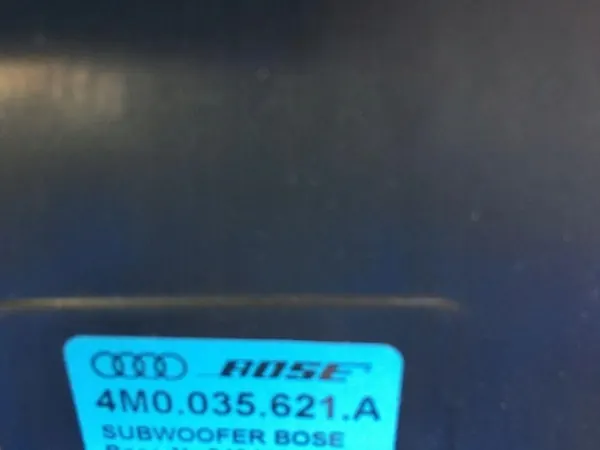 Audi Q7 BOSE Högtalarsats OEM 4M0035297 2017 image 8