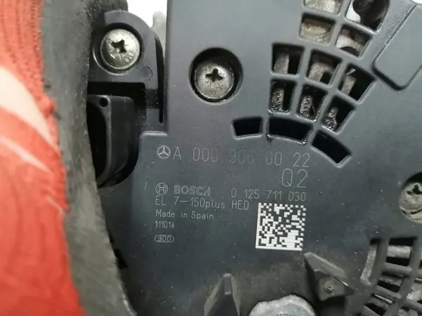ALTERNATOR MERCEDES W246 W176 1.6 CGI A0009060022 image 3