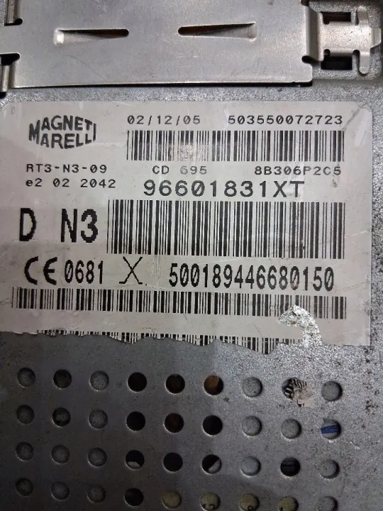 OEM 96601831XT Fabriksradio för Citroen C4 image 5