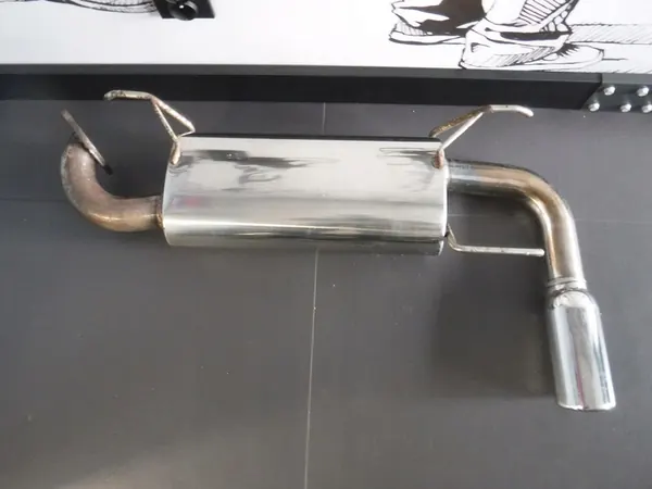 Échappement double en acier inoxydable Mazda MX-5 NB NA image 2