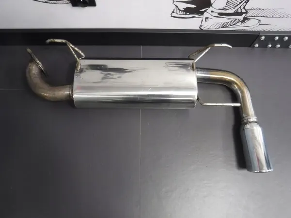 Échappement double en acier inoxydable Mazda MX-5 NB NA image 3