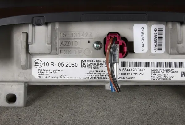 Écran CID BMW OEM 6844126 8.8" Occasion image 5