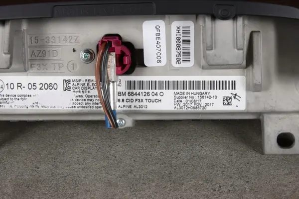Écran CID BMW OEM 6844126 8.8" Occasion image 6