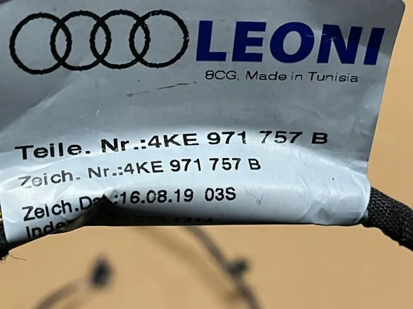 Harness Batería Audi E-Tron 4KE OEM 4KE971757B image 3