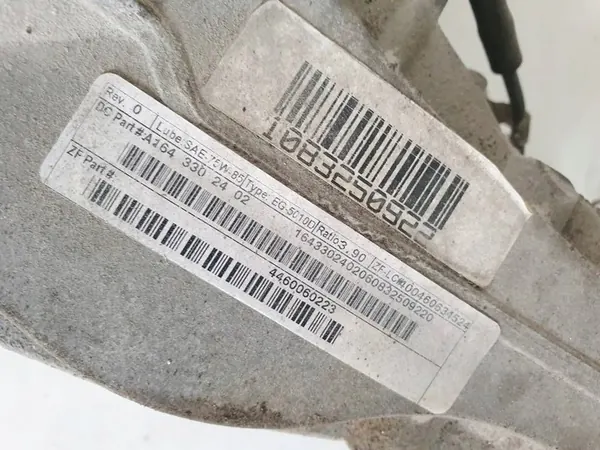 Diferencial dianteiro Mercedes ML II W164 3.90 image 5