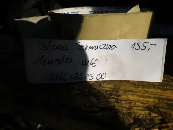 Escudo térmico OEM A1666821500 para Mercedes W166 image 4