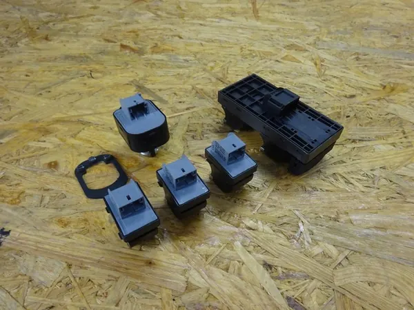 AUDI A3 8P 5D Lift Fensterheber Schalter Set Chrom image 9