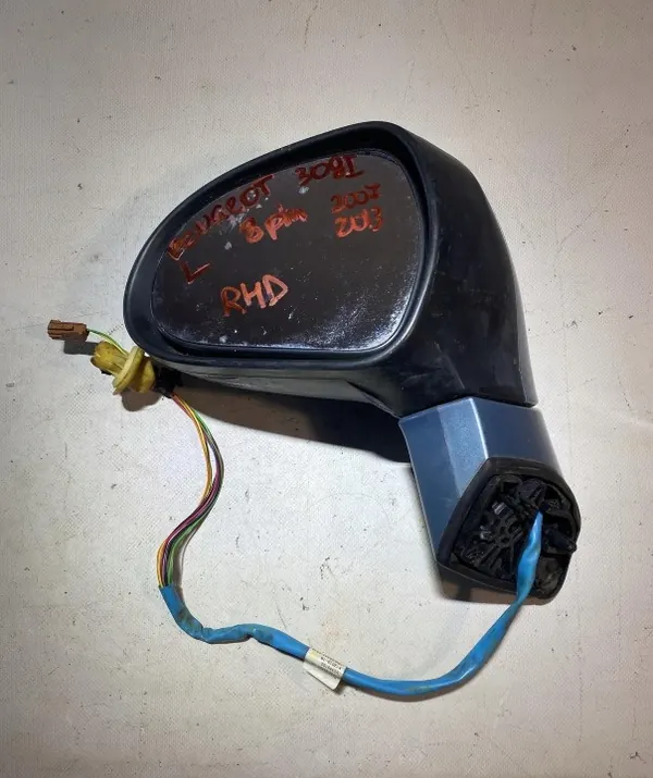 Espelho lateral esquerdo OEM 12503280 para Peugeot 308 (2007-2011) image 2