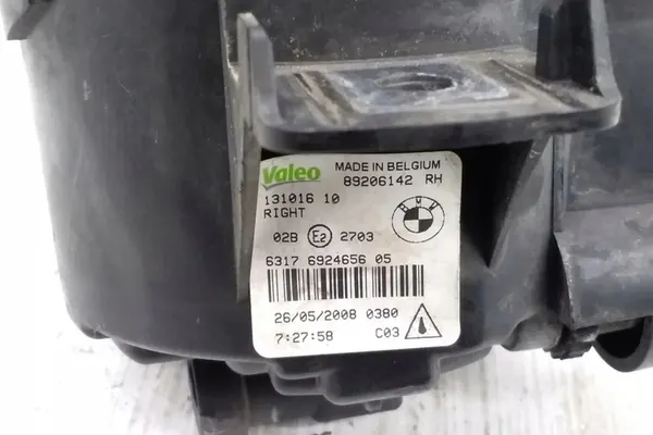 Farol Halógeno Direito BMW X5 (E70) 2008 OEM 6924656 image 2