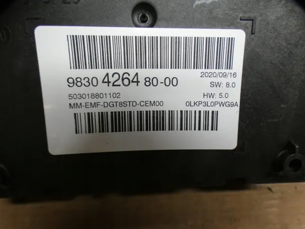 Écran de navigation Citroen C5 Aircross OEM 9830426480 image 4