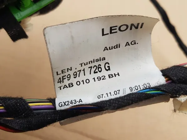 Johdotus - Takaluukun asennus / Audi A6 C6 Avant / 4F9971726G image 2