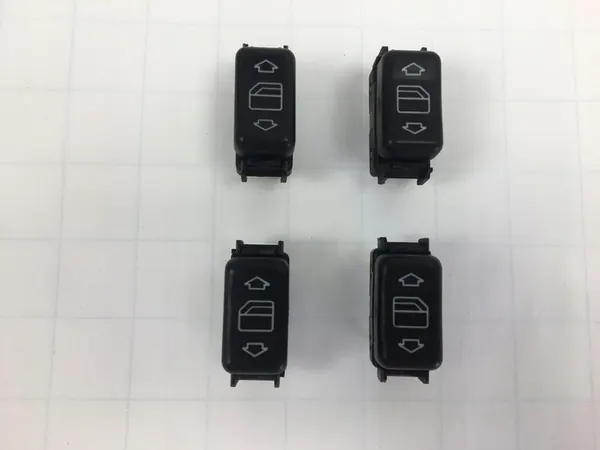 Conjunto de Interruptores de Janela Elétrica Mercedes W124 OEM image 5