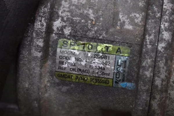 Compressore Aria Condizionata Chevrolet Aveo T250 1.2 16V image 7