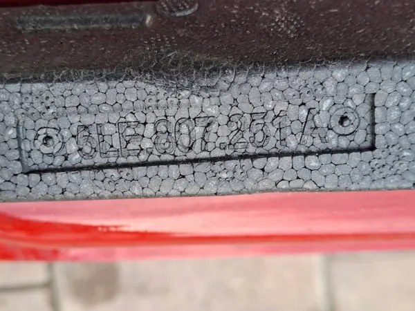 Skoda Enyaq achterbumper absorberbalk OEM enyaq belka absorber zderzaka T.1 image 5