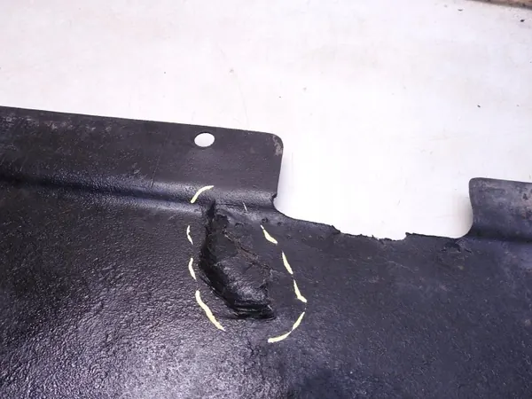 Plaque de protection châssis gauche OEM 987654321 BMW 1 E87 image 3