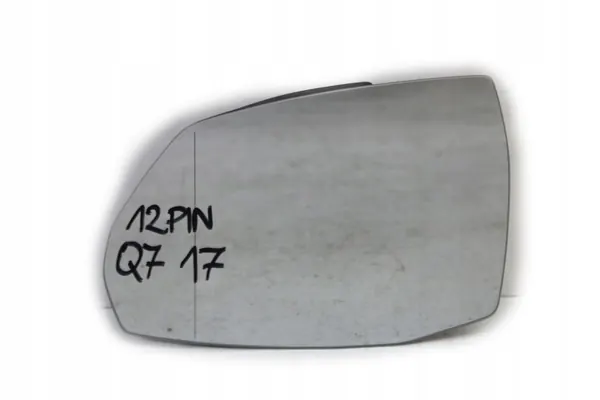 Audi Q7 Lämmitetty Peiliinsertti OEM 4M0857535B Vasen image 2