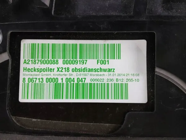 Spoiler Mercedes-Benz OE A2187900088 - Usado image 7