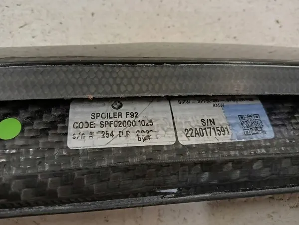 OEM 8083397 Spoiler Carbon pour BMW M8 F92 19- image 5