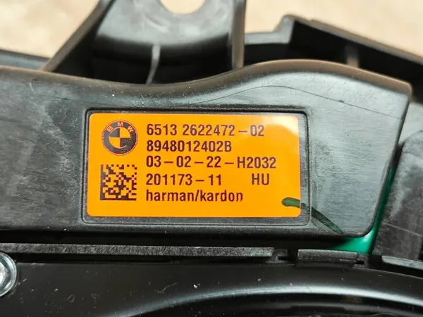 Rechter Tieftöner OEM 2622472 für BMW 8er Reihe image 5