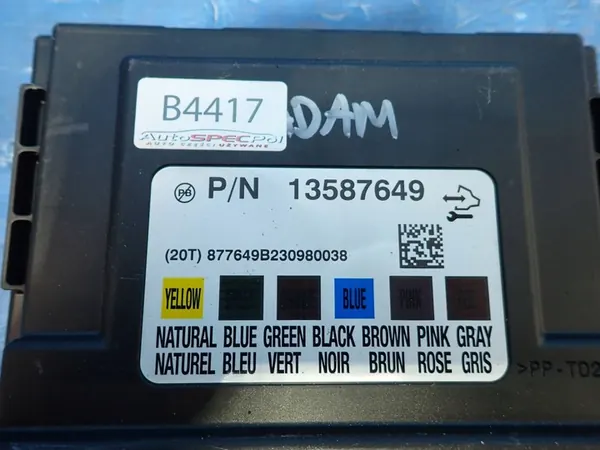 Module de confort Opel Adam Corsa E 13587649 image 3