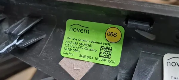 Audi Q5 Puupäällystesetti OEM 80B853190EQ - Käytetty image 10