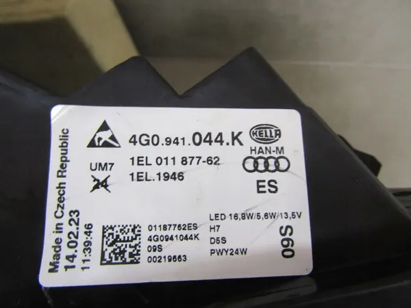 AUDI A6 C7 LIFT FRONTLAMPE XENON RECHTS 14-18 4G0941044K image 5