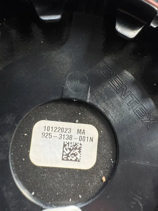 Insert Miroir Gauche Tesla Y OEM 9253138001N image 3