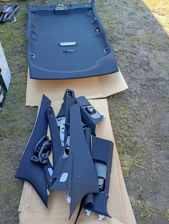 Zwarte Dak Handgrepen Mercedes W212 Lift OEM Set image 2