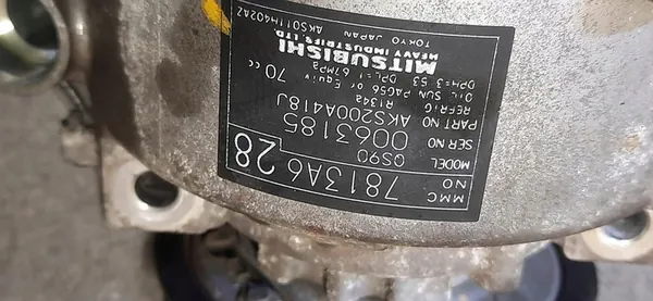 COMPRESSORE ARIA CONDIZIONATA CITROEN C4 AIRCROSS 1.6 HDI 7813A628 image 5