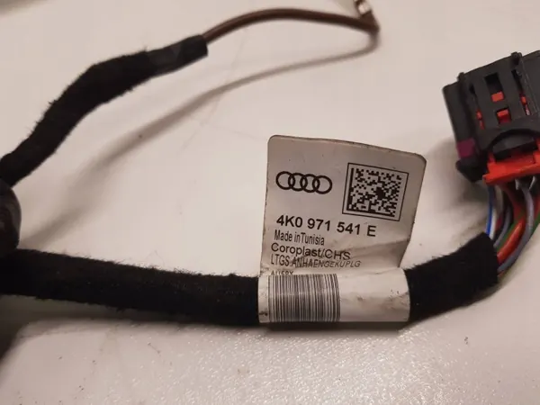 Audi A6 C8 peräkärrykaapeli OEM 4K0092160G image 4