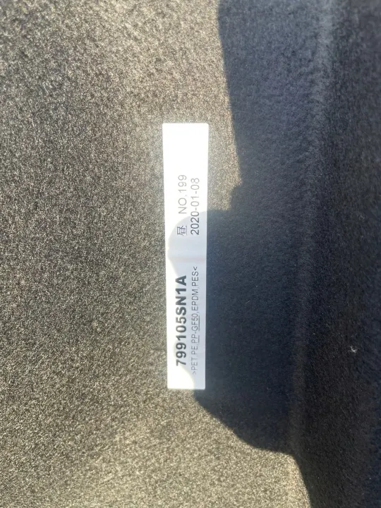Étagre de coffre arrière Nissan Leaf II OEM 799105SN1A image 9