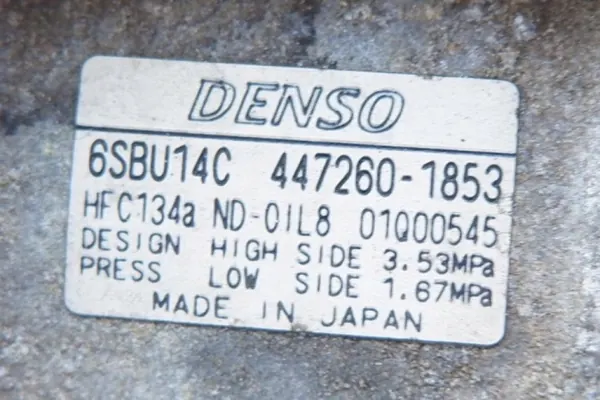 Compresseur AC d'occasion OEM 447260-1853 BMW image 6
