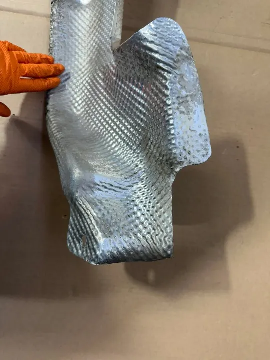 Aluminium underrede värmesköld Mercedes SL R230 image 3