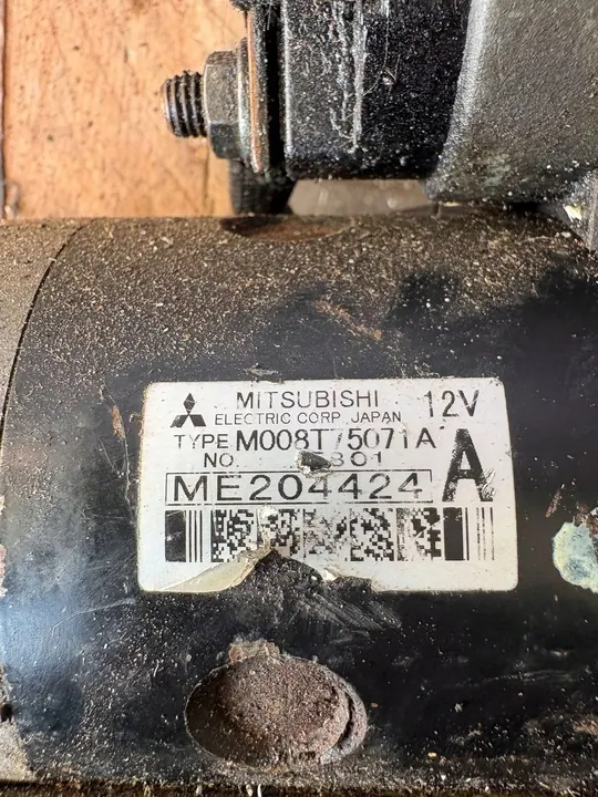 Motor de arranque Mitsubishi Pajero M008T5071 image 5