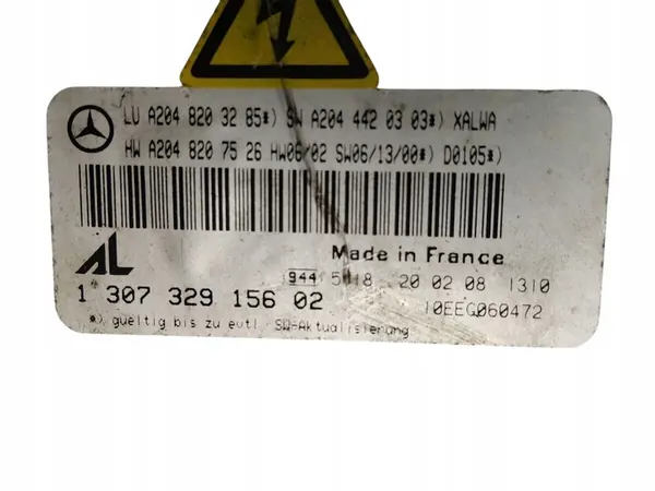 XENON CONVERTER MERCEDES C W204 (2007-2011) A2048203285 image 4