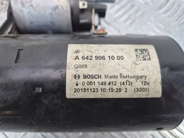 MERCEDES W166 W204 W212 MOTOR DE ARRANQUE A6429061000 image 3