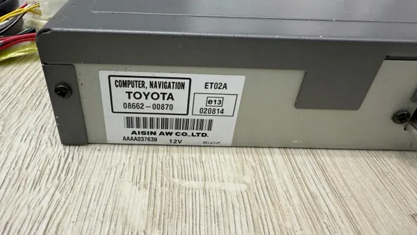 OEM 08662-00870 Navigointisarja Toyotalle image 8