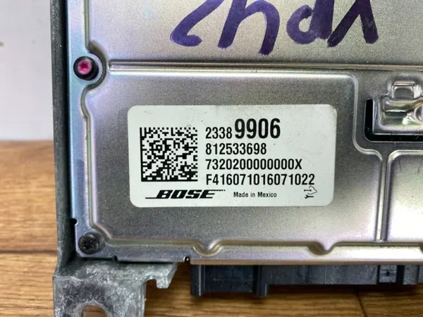 Audioversterker Cadillac CTS III 2014+ OEM 23389906PINYA image 7